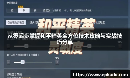 从零起步掌握和平精英全方位技术攻略与实战技巧分享