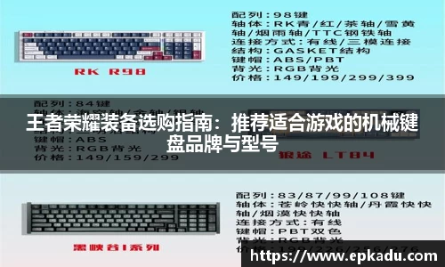 王者荣耀装备选购指南：推荐适合游戏的机械键盘品牌与型号