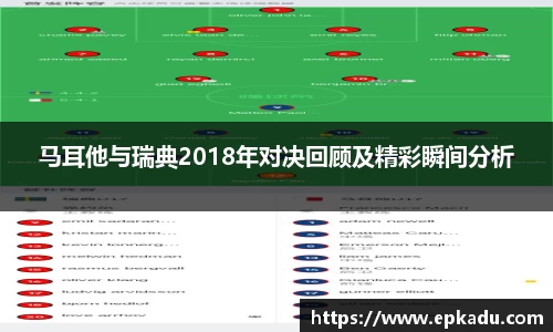 马耳他与瑞典2018年对决回顾及精彩瞬间分析